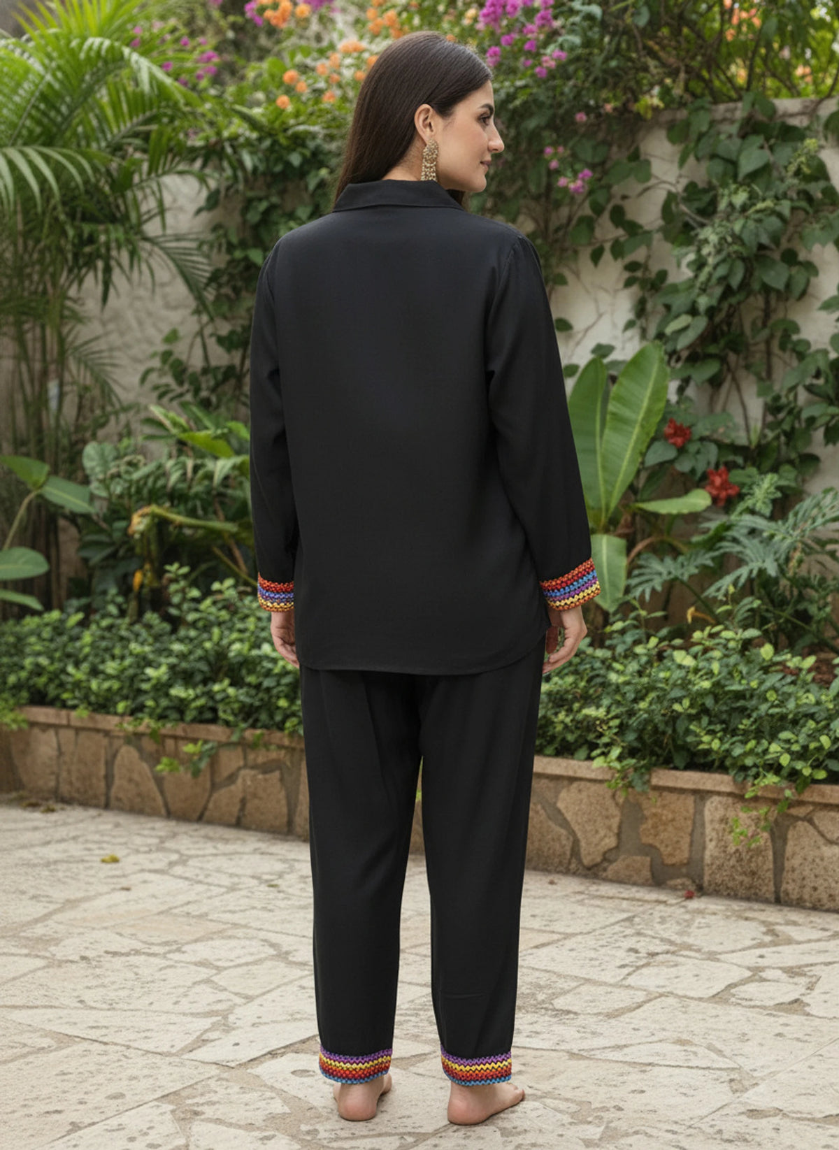Mallory Winston Women Shirt & Pyjama set Multicolor Printed